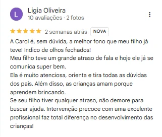 Depoimento de Ligia Oliveira sobre a Carol Furlan.